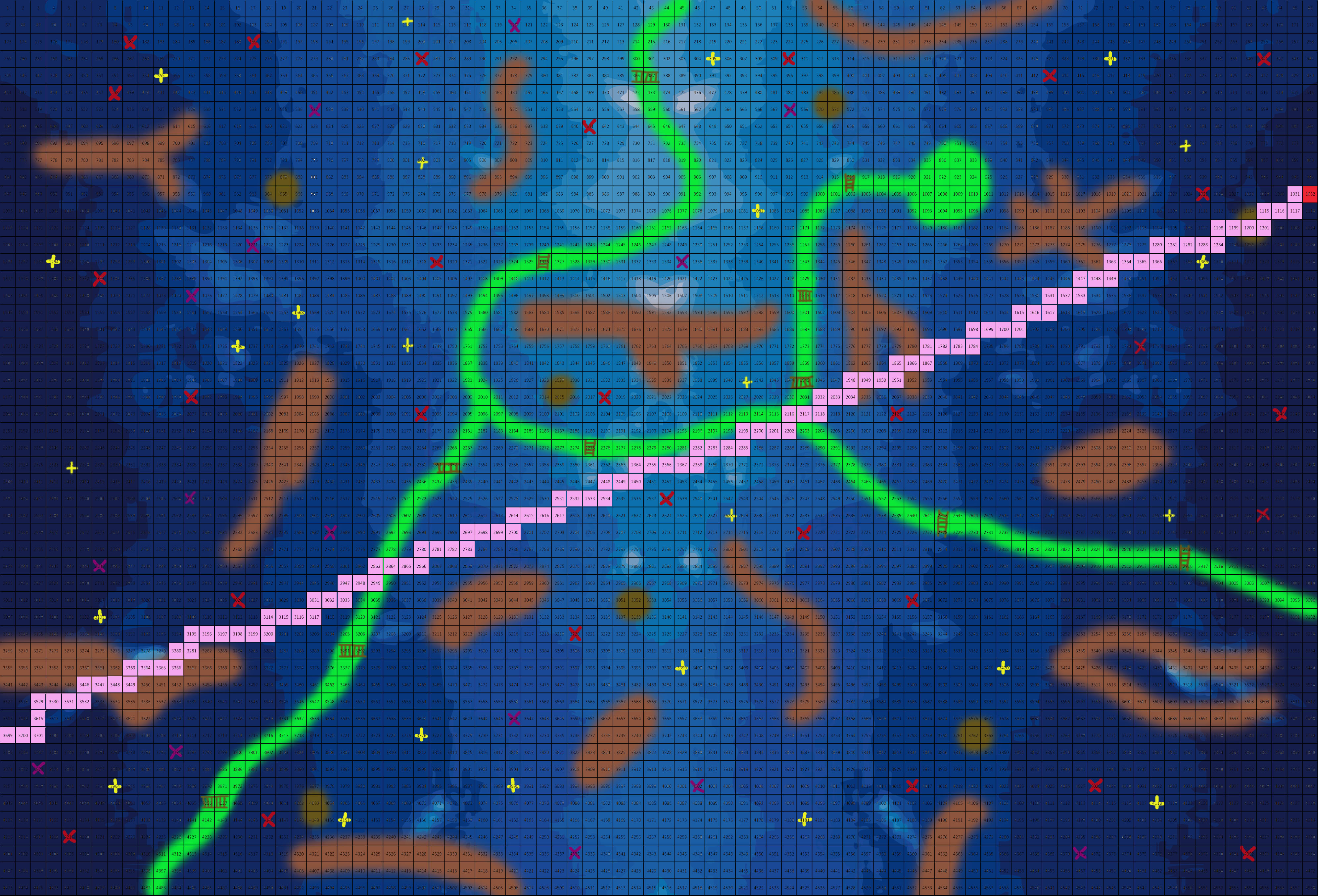Mapa postupu - Rejnoci Mapa postupu - Rejnoci