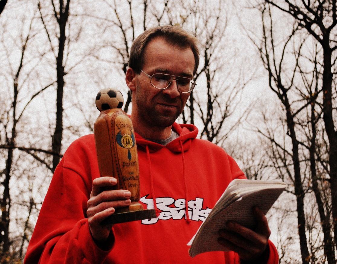 Předseda klubu kanonýrů s trofejí!