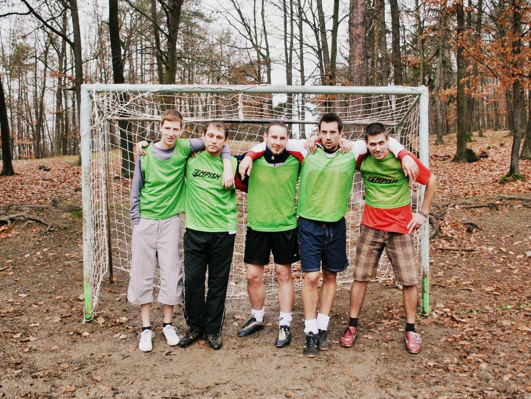 Vítězné mužstvo - čtyřnásobný držitel Poháru DD