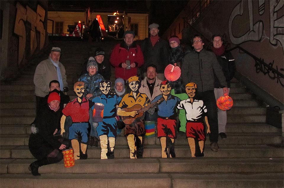 Účastníci Večera světel - Brno 2013