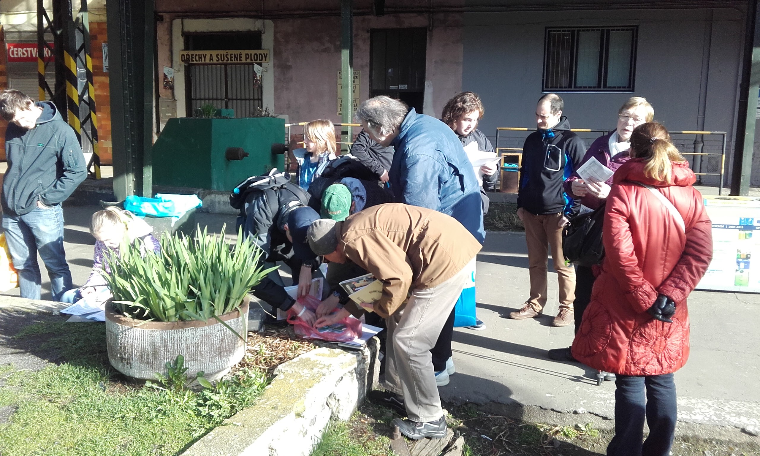 Startovací bločky si po vyhlášení hry mohli soutěžící vzít zpět
