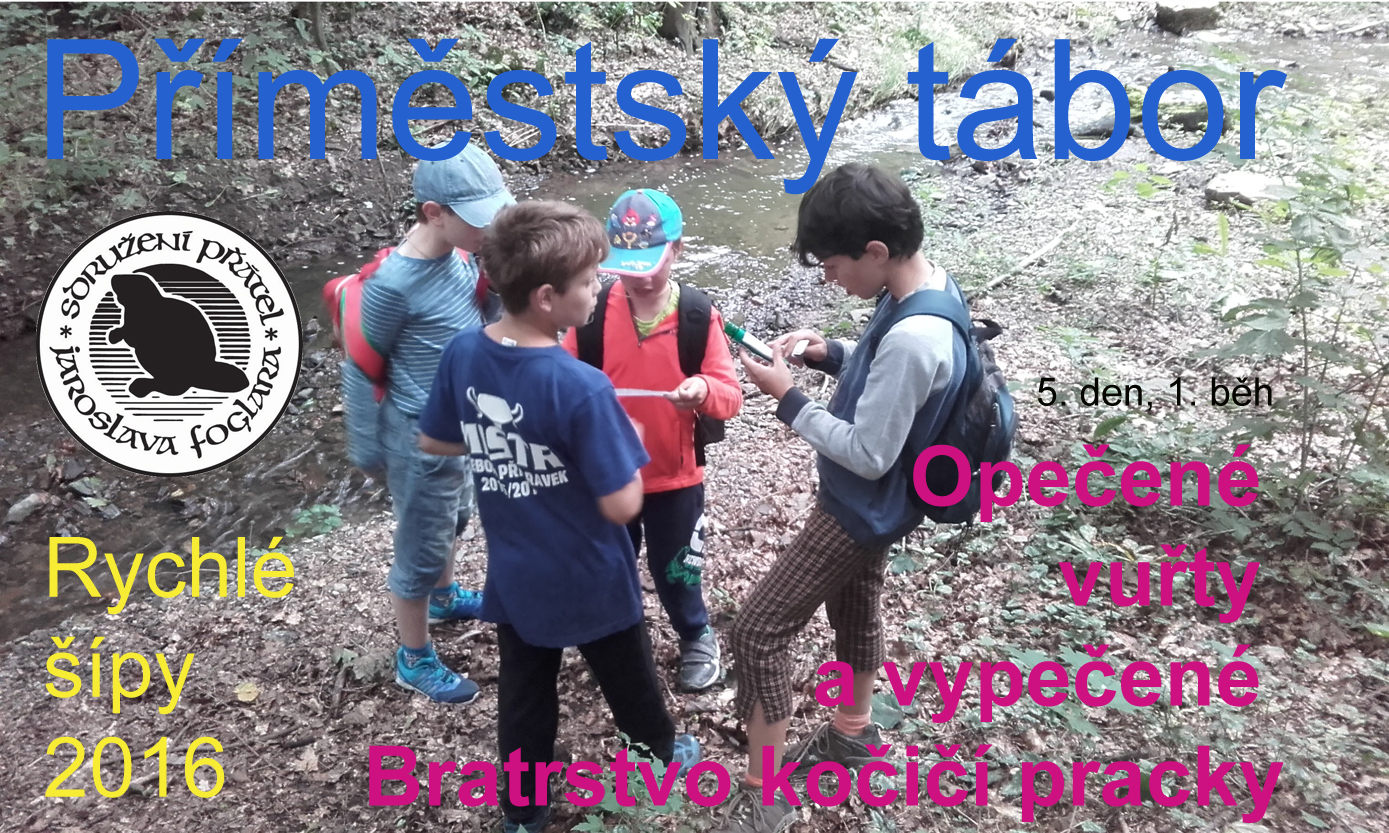 Obrázek ke článku Jak probíhal 1. běh příměstského tábora Rychlé šípy 2016?