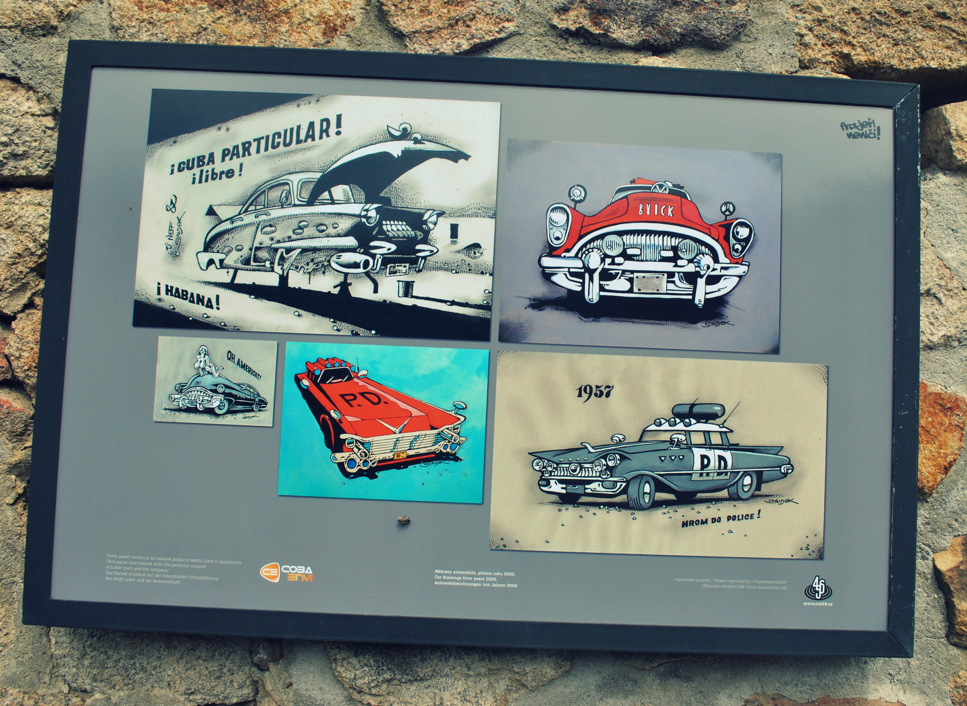 Obrázek ke článku Kája Saudek v Galerii na hradbách v Lokti