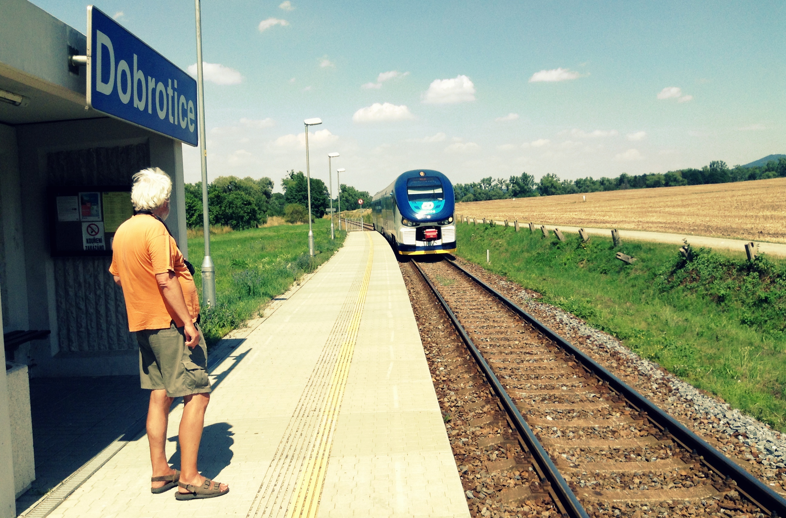 Obrázek ke článku Sběratel ze stanice Dobrotice