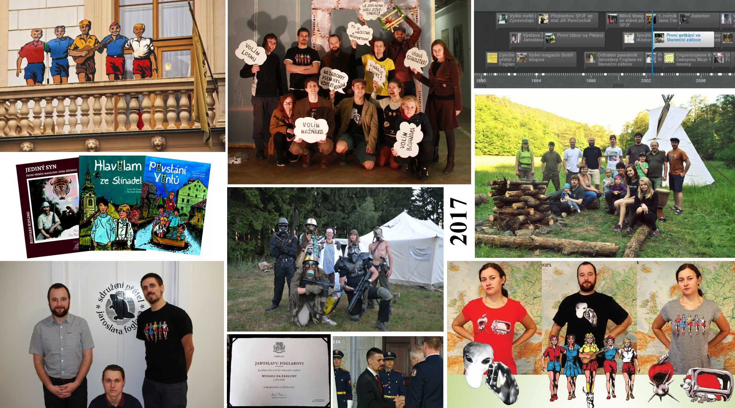 Obrázek ke článku Co se v roce 2017 odehrálo v SPJF? Foglarovských 13 TOP událostí