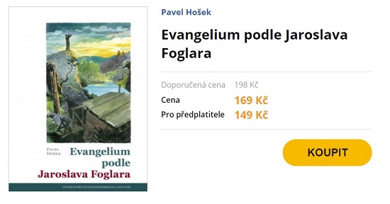 Obrázek ke článku Dotisk knihy Evangelium podle Jaroslava Foglara