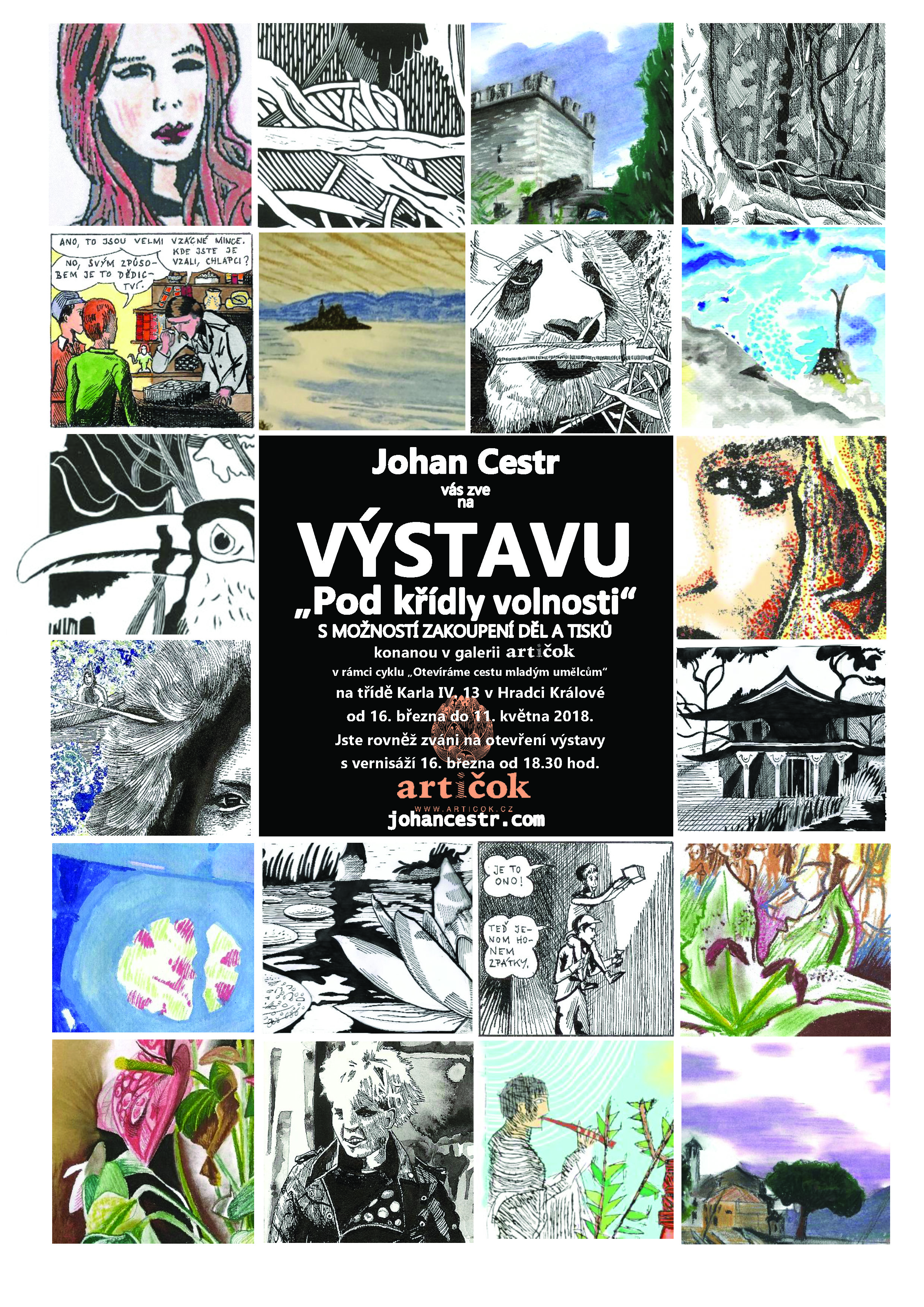 Výstava Pod křídly volnosti