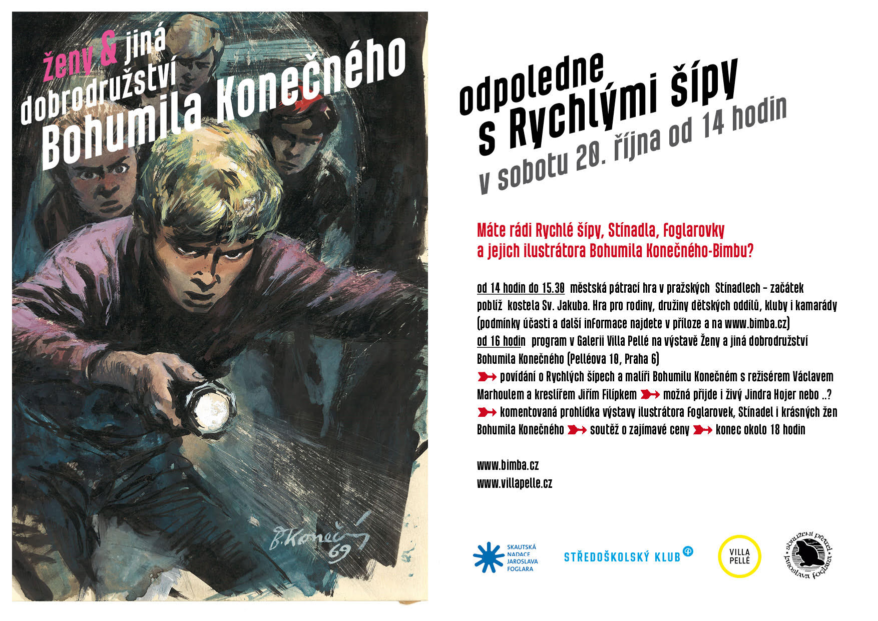 Obrázek ke článku Odpoledne s Rychlými šípy ve Villa Pellé