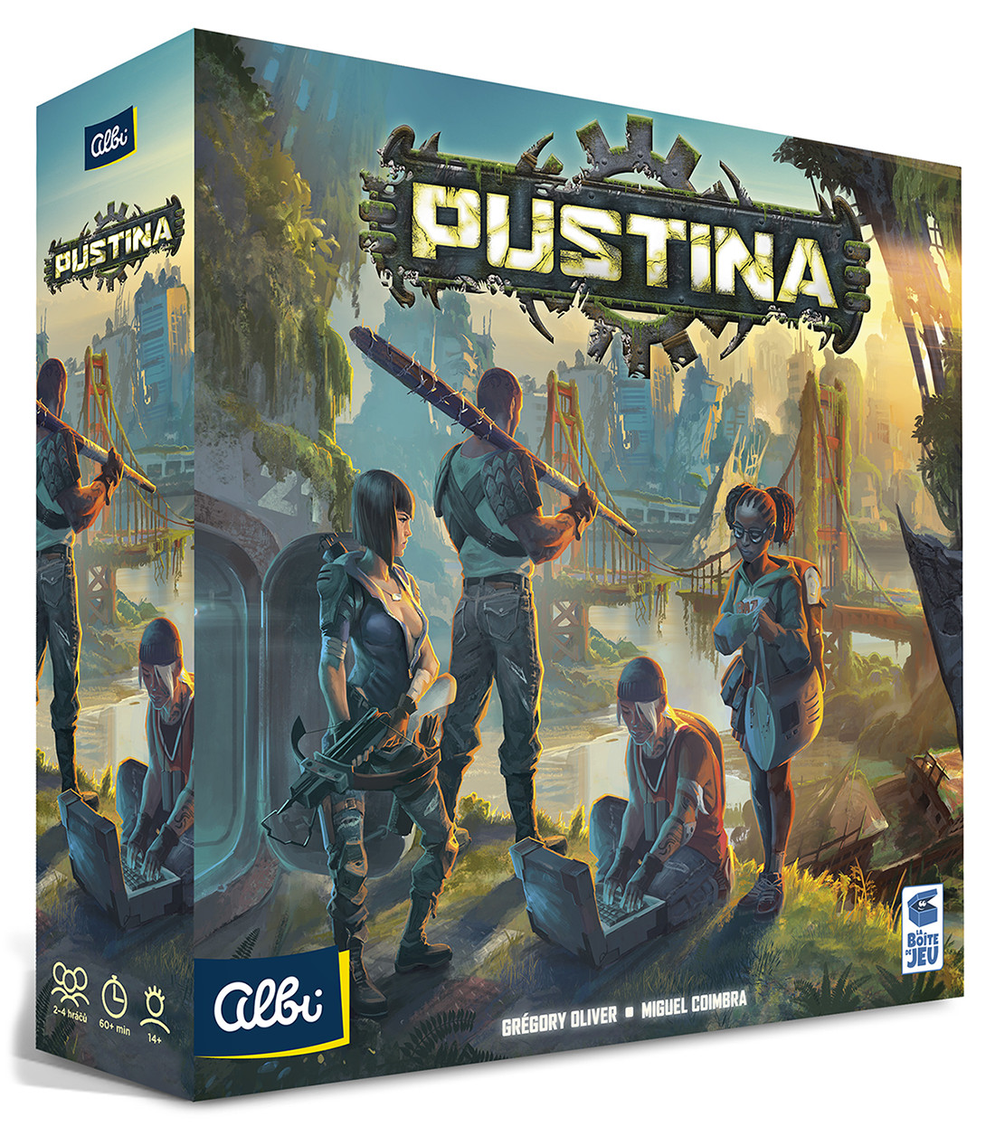 Obrázek ke článku Pustina: Zažijte postapokalyptickou dobu na plánku nové deskové hry