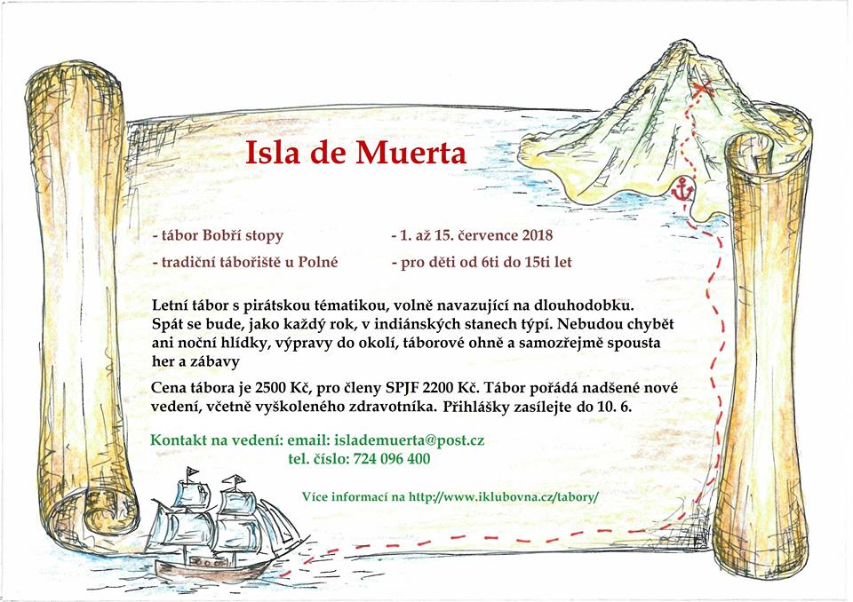 Obrázek ke článku Letní tábor Isla de Muerta 2018