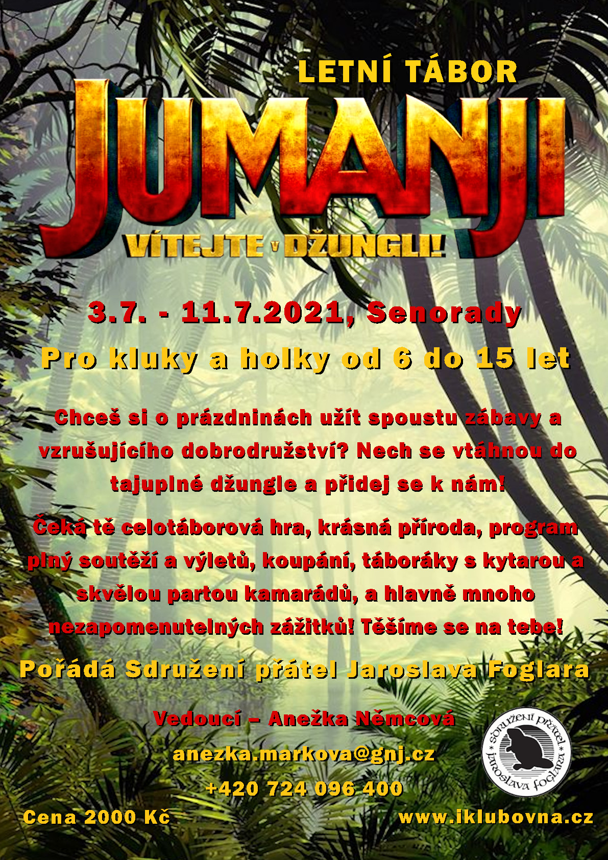 Obrázek ke článku Tábor Jumanji 2021