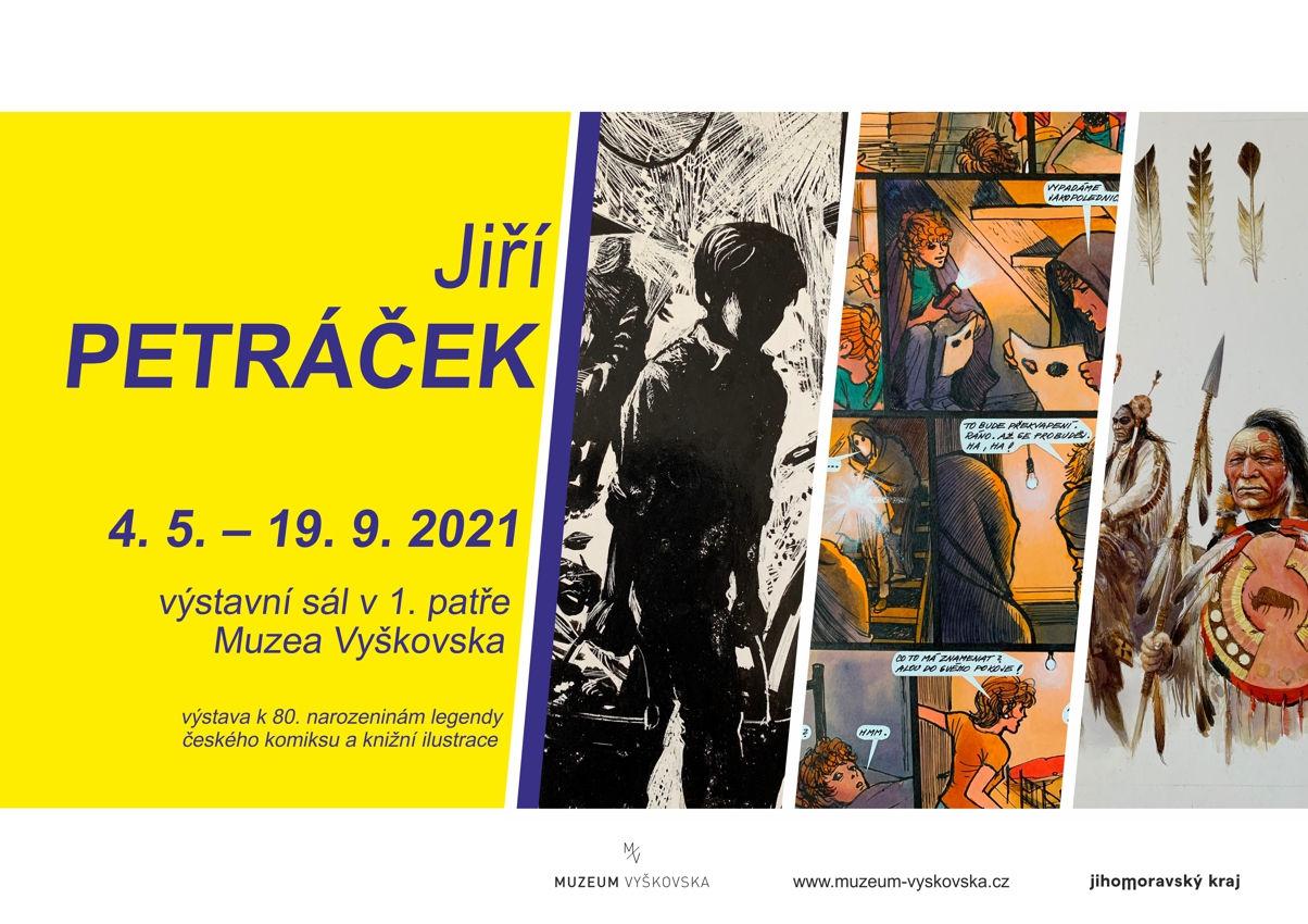 Obrázek ke článku Výstava k 80. narozeninám ilustrátora Jiřího Petráčka ve Vyškově