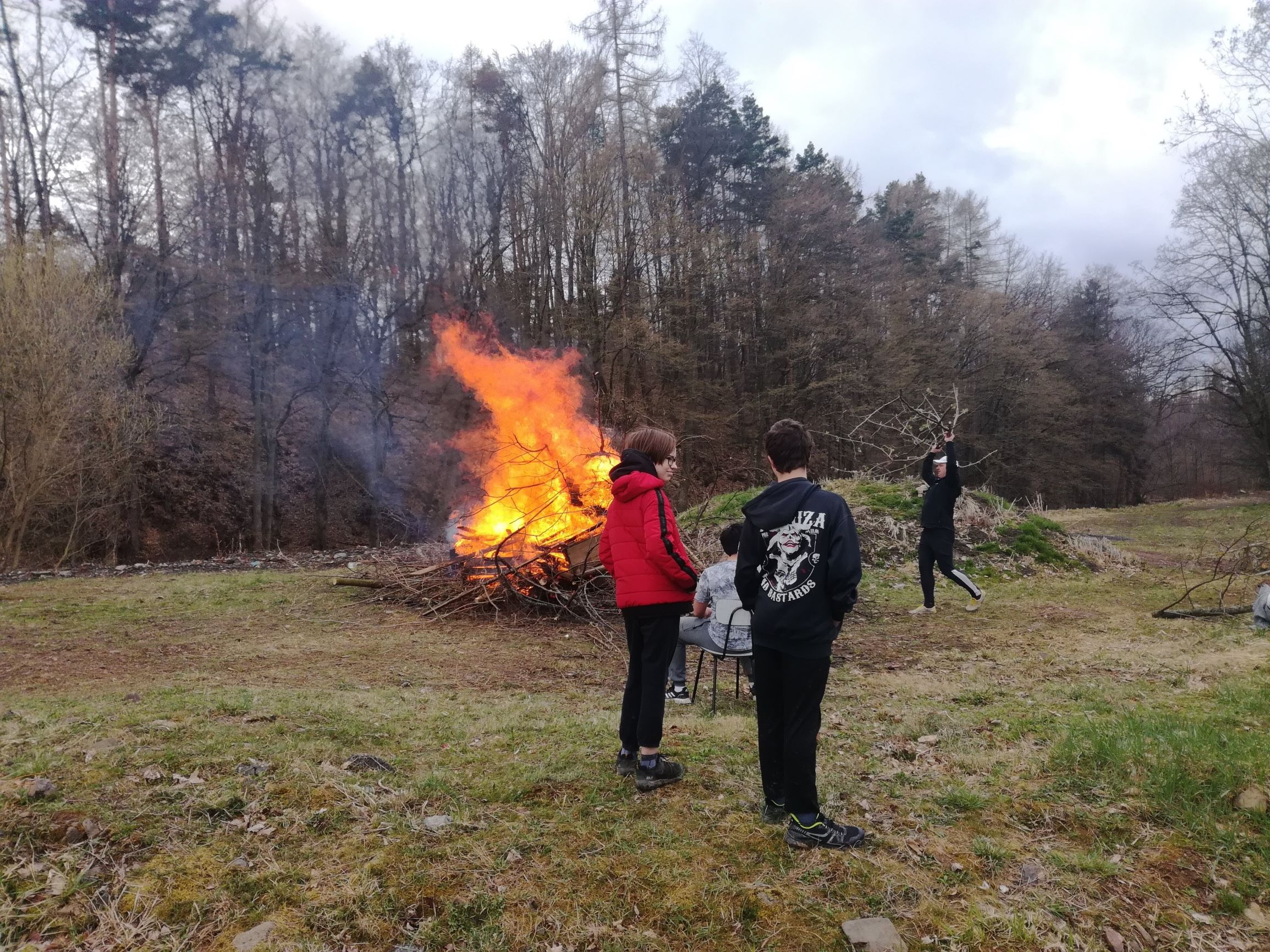 Obrázek ke článku První jarní výprava 5.OBS Wakantanka