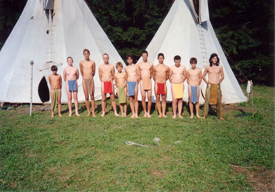 Náhodná fotografie: Indiánské táboření - Chomtábor