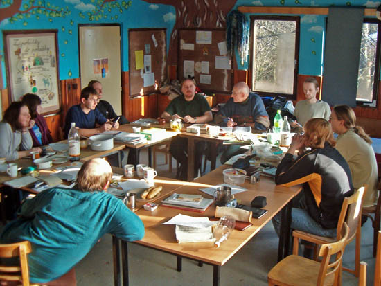 Náhodná fotografie: Porada vedení SPJF