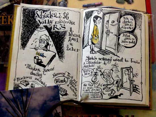 Náhodná fotografie: Výstava umělecké skupiny MAZEC