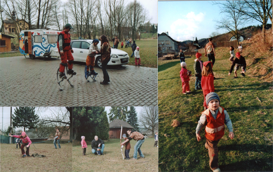 S karavanou v Bratrušově, Hrabišíně a Vyšehoří