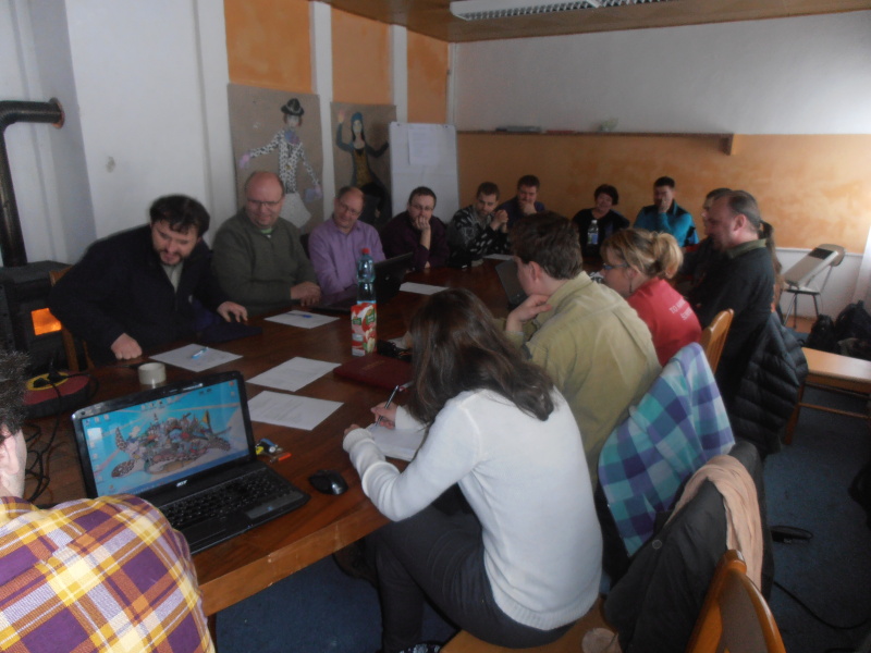 Drobek, Sova a Romain se zúčastnili další valné hromady Městečka NNO