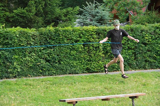 Tábor Bobří stopy Abandonis 2015.