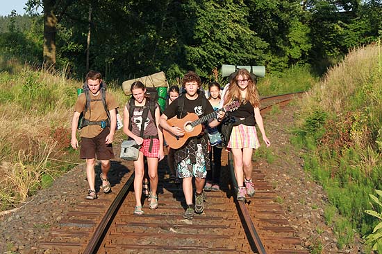 Tábor Bobří stopy Abandonis 2015.