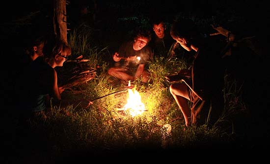 Tábor Bobří stopy Abandonis 2015.