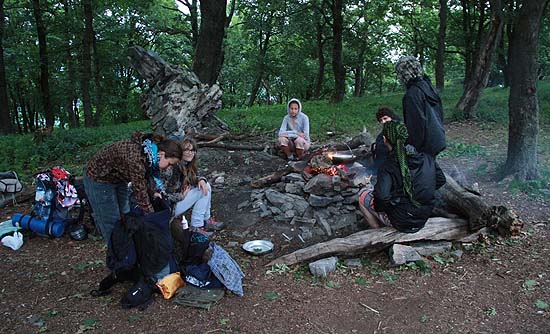 Tábor Bobří stopy Abandonis 2015.