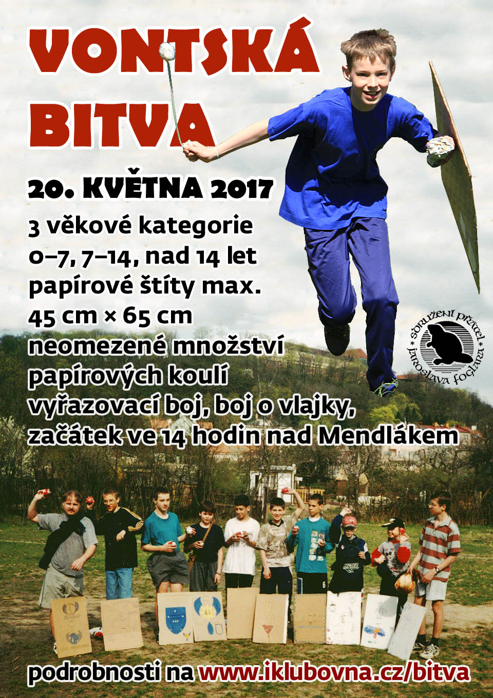 Vontská bitva Brno květen 2017.